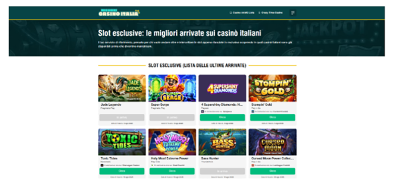 MiglioriCasinoItalia cambia direzione: più strumenti utili e meno contenuti autoreferenziali